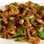 Cap-Mushroom pepper fry