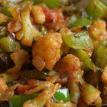 Cauliflower Bell Pepper Masala
