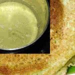 Green peas dosa _ Batter