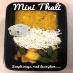 Mini Thali
