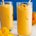 A Yogurt based Mango drink or smoothie.